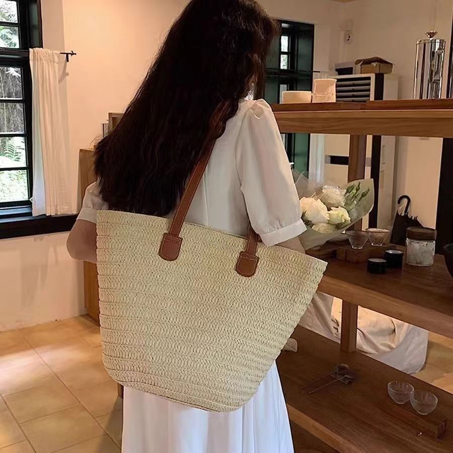 Miss Velora Amalfi Straw Tote, alternate product image 4