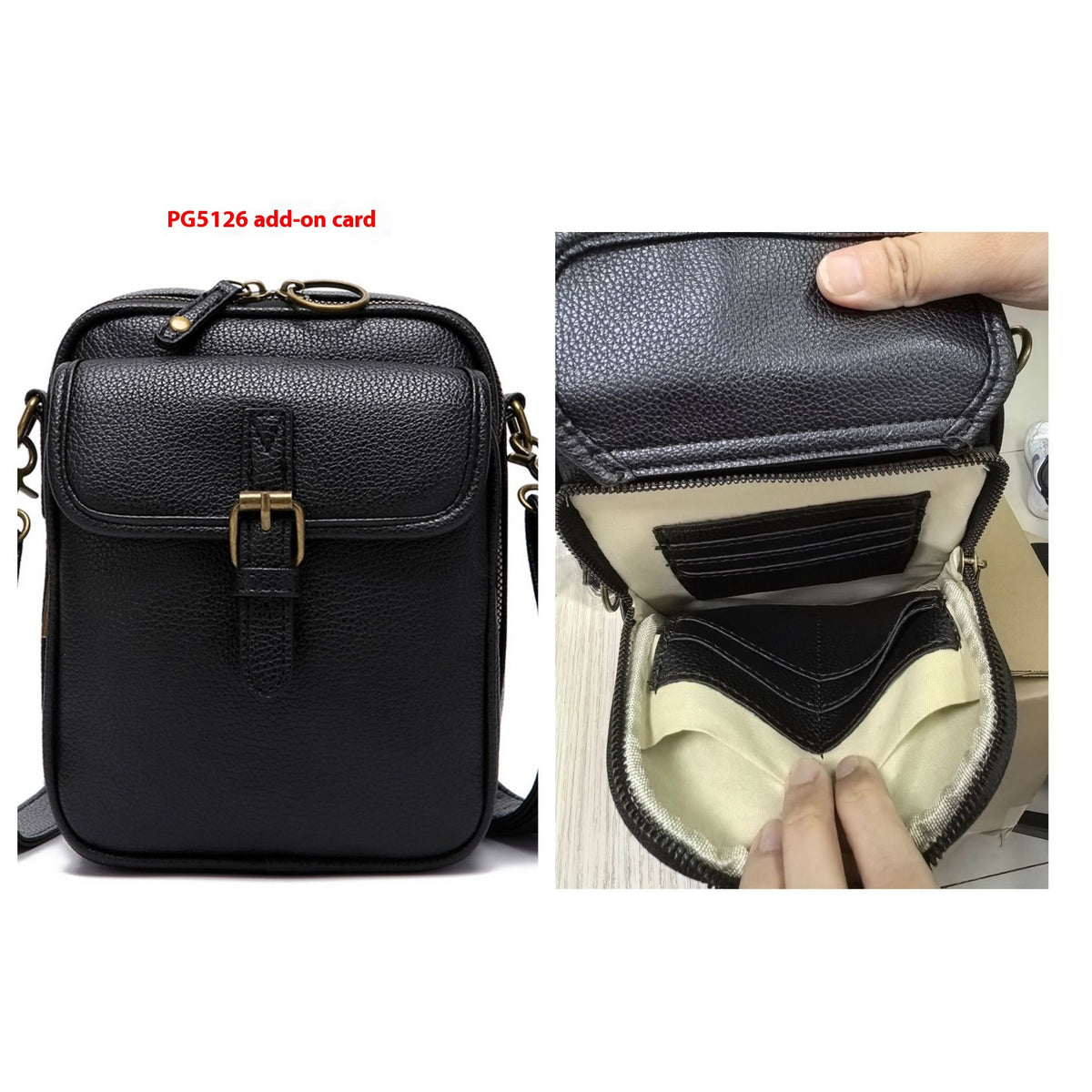 Miss Velora Roma Vintage Bag in PG51201 Black 10 Cards