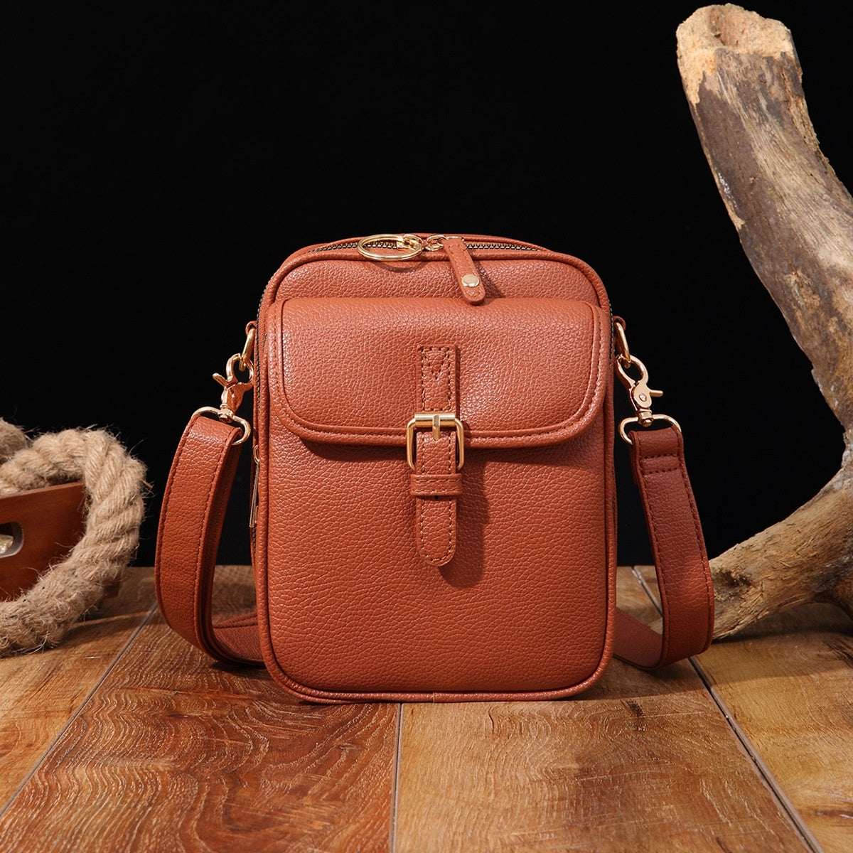 Miss Velora Roma Vintage Bag in PG5120 Brown