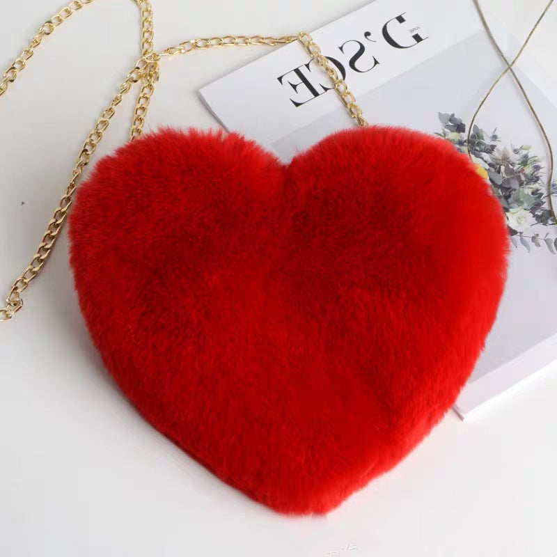 Miss Velora Eros Heart Bag in Red