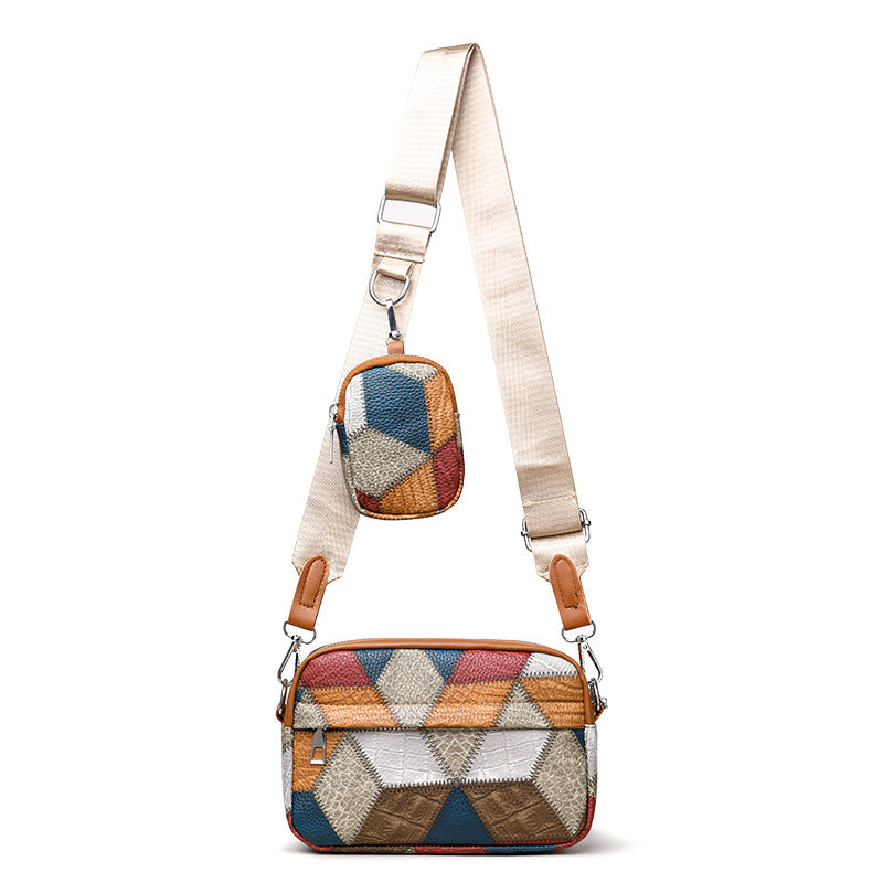 Miss Velora Colette Contrast Crossbody in Yellow Color Matching