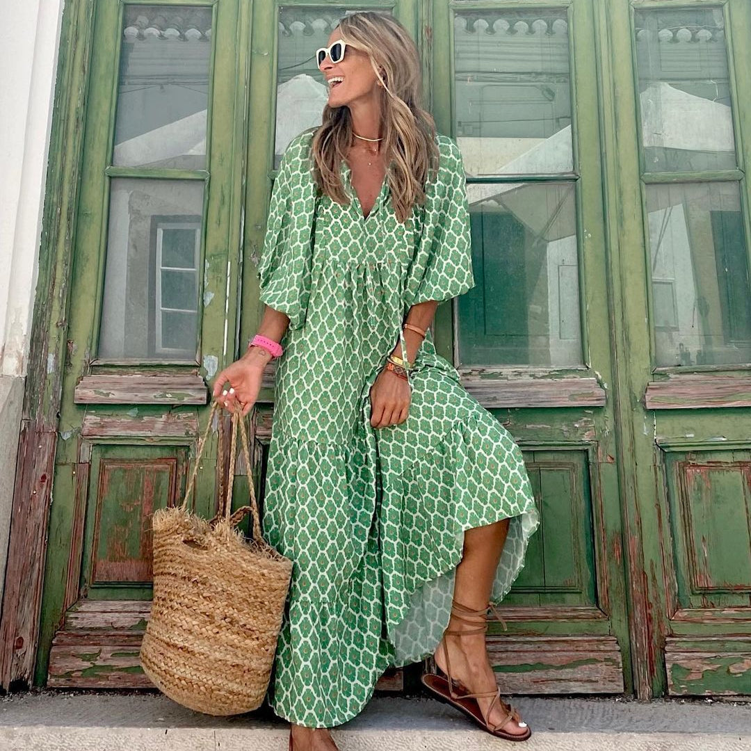Miss Velora Florencia Dress in Green