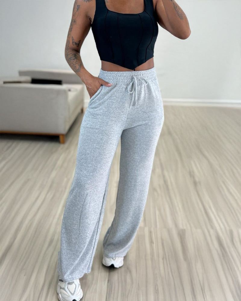 Miss Velora Inéstie Waist Trousers in Gray