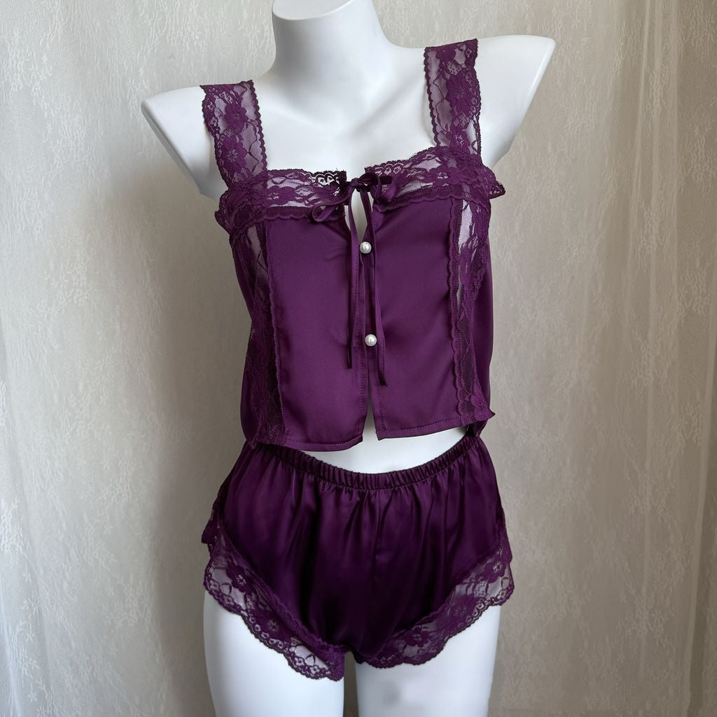 Miss Velora Vespera Lounge Set in Eggplant