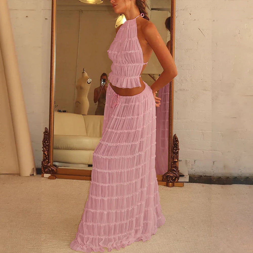 Miss Velora Solea Set in Pink