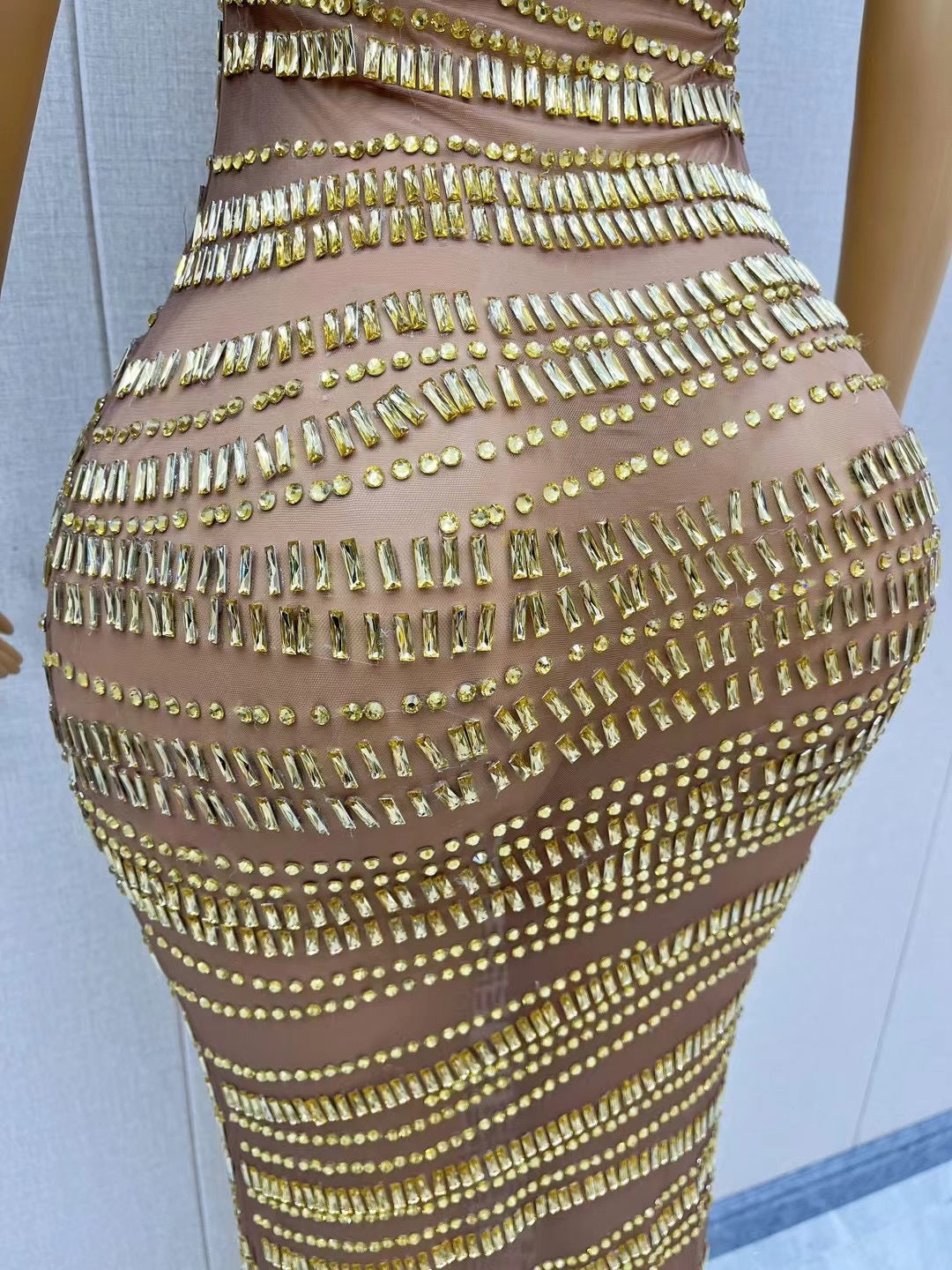 Miss Velora Aurora Rhinestone Gown, main product image