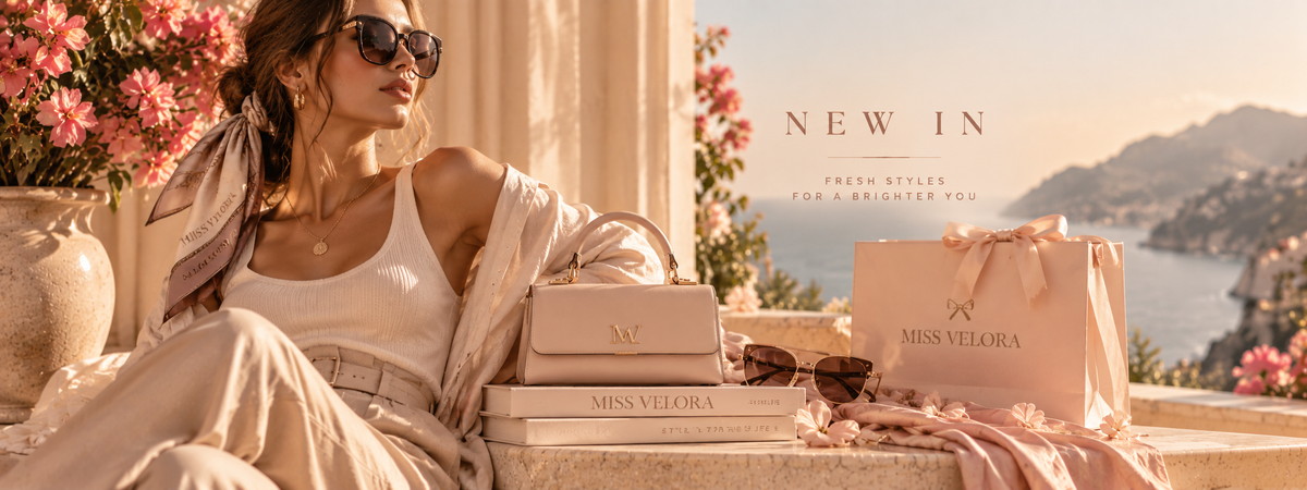 New women’s fashion arrivals in a modern luxury editorial setting