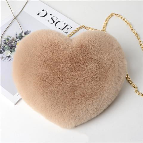 Miss Velora Eros Heart Bag in Khaki