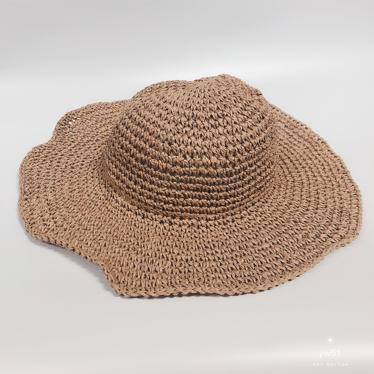 Miss Velora Solana Wide-Brim Straw Hat, alternate product image 6