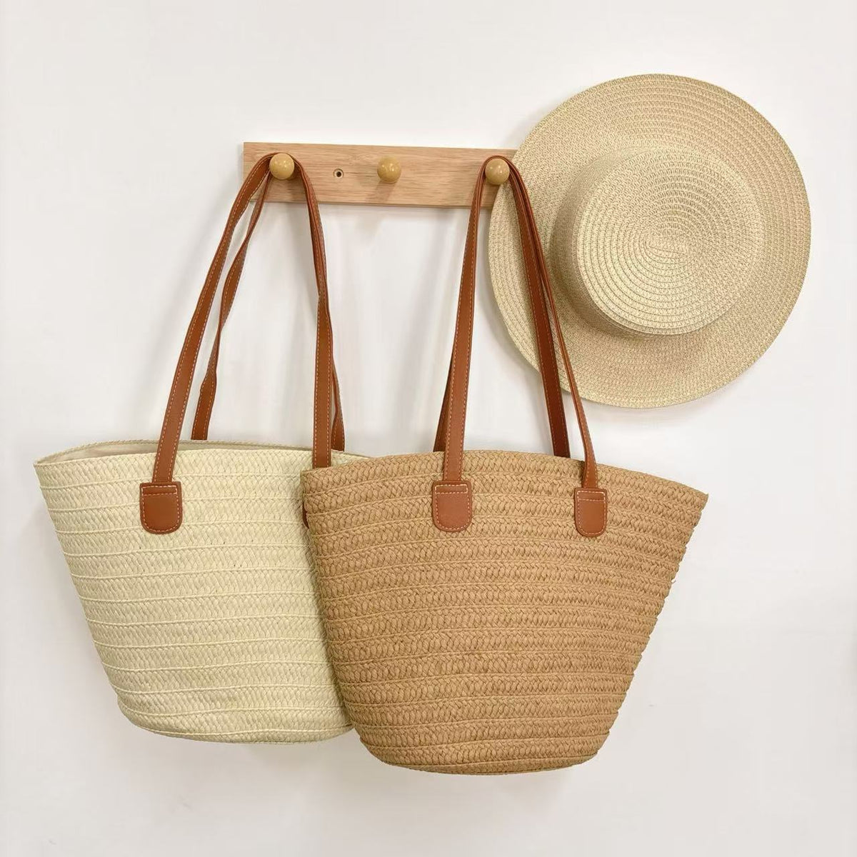 Miss Velora Amalfi Straw Tote, alternate product image 5