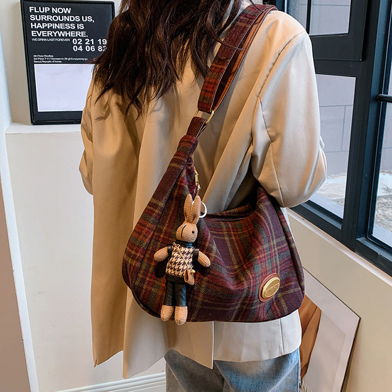 Miss Velora Alma Plaid Shoulder Bag, alternate product image 4