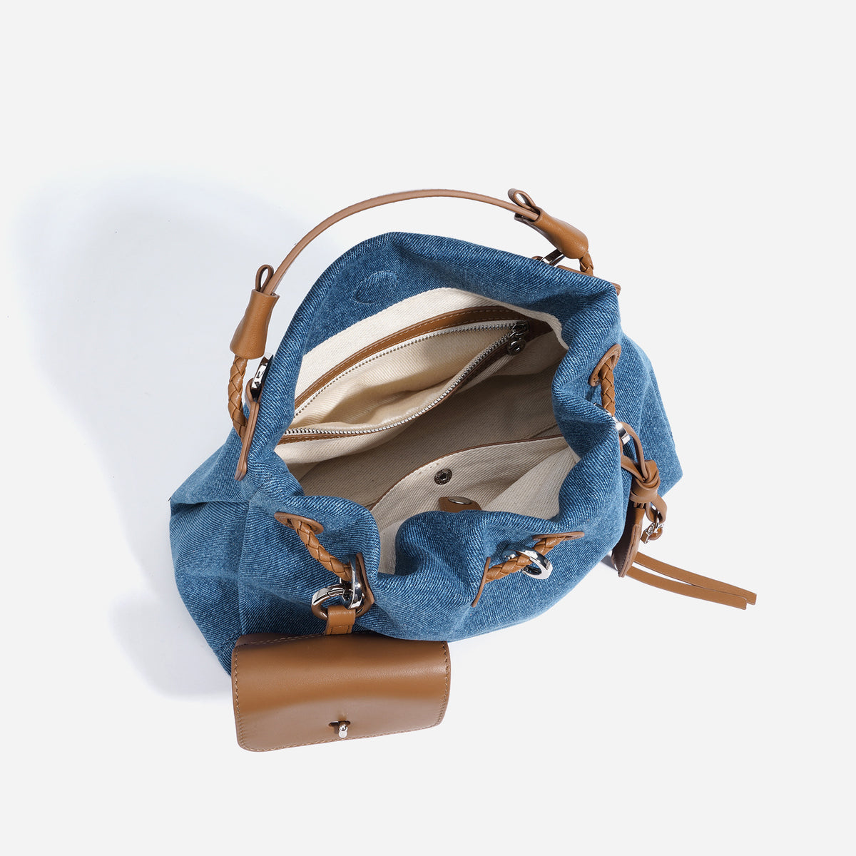 Miss Velora Mavi Denim Shoulder Bag, alternate product image 6