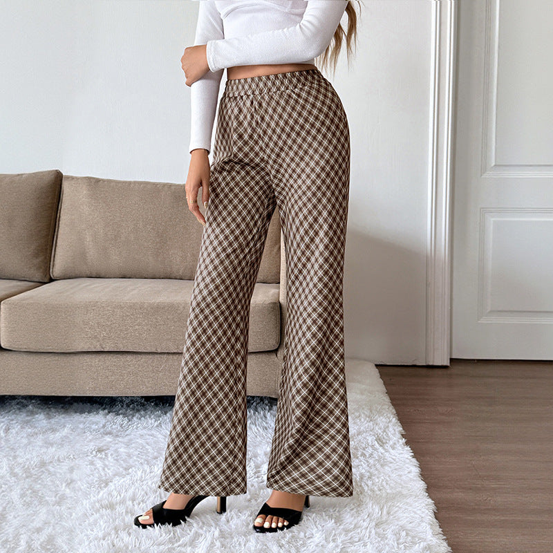 Miss Velora Carmen Plaid Trousers, alternate product image 3