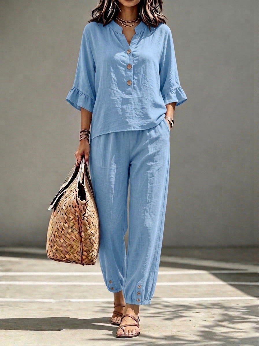 Miss Velora Alessia Set in Light Blue