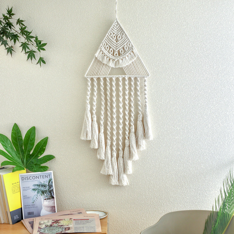 Miss Velora Luna Woven Dream Catcher in White