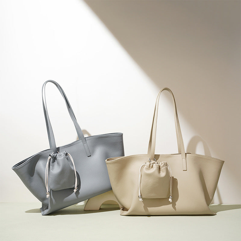 Miss Velora Celeste Leather Tote, alternate product image 2