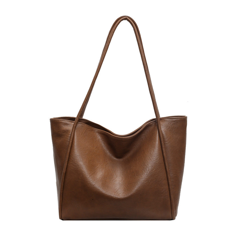 Miss Velora Derya Soft Tote in Light Brown