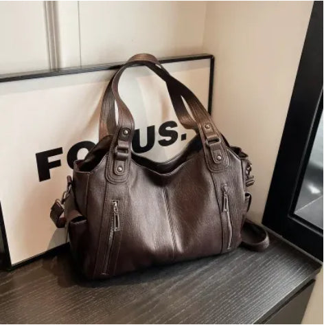 Miss Velora Leyla Slouchy Shoulder Bag in Coffee