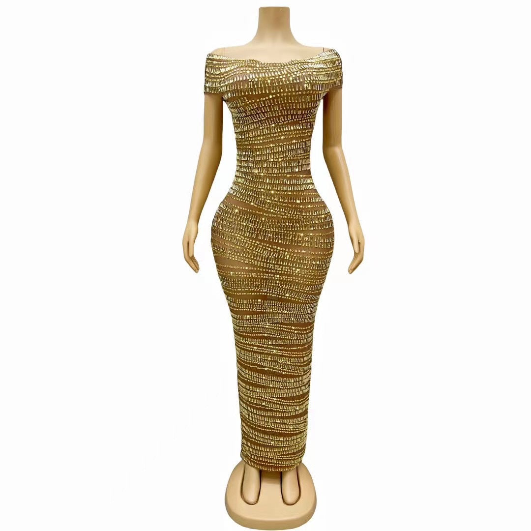 Miss Velora Aurora Rhinestone Gown, alternate product image 3