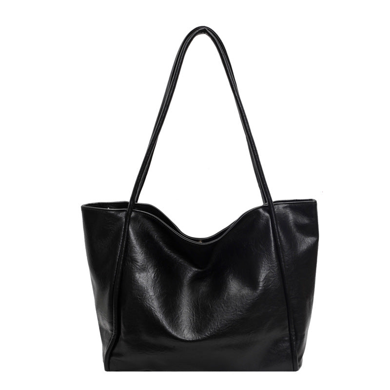 Miss Velora Derya Soft Tote in Black