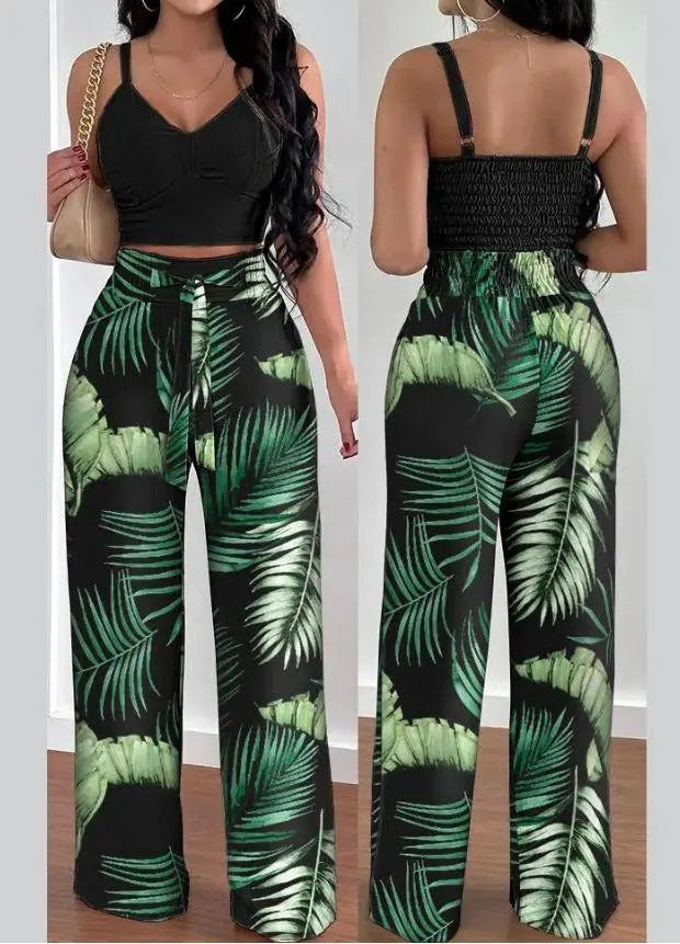 Miss Velora Lucera Pleated Set in Green
