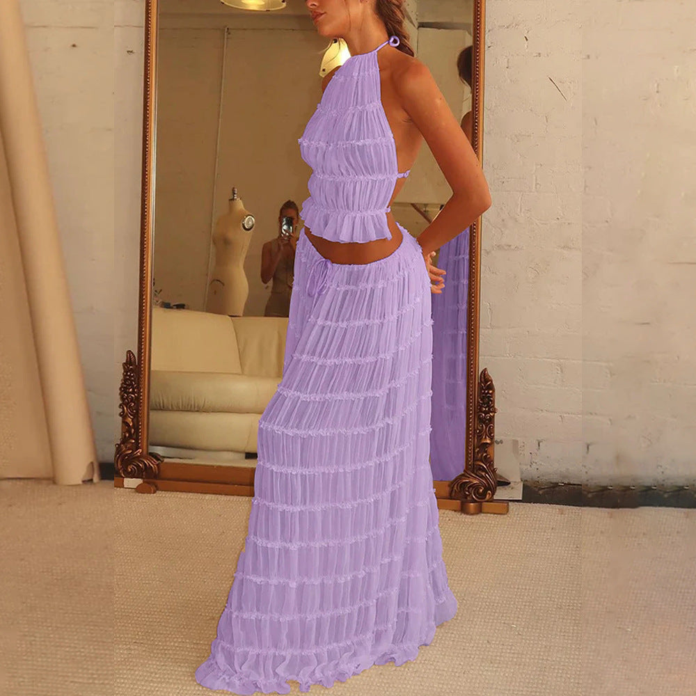 Miss Velora Solea Set in Purple