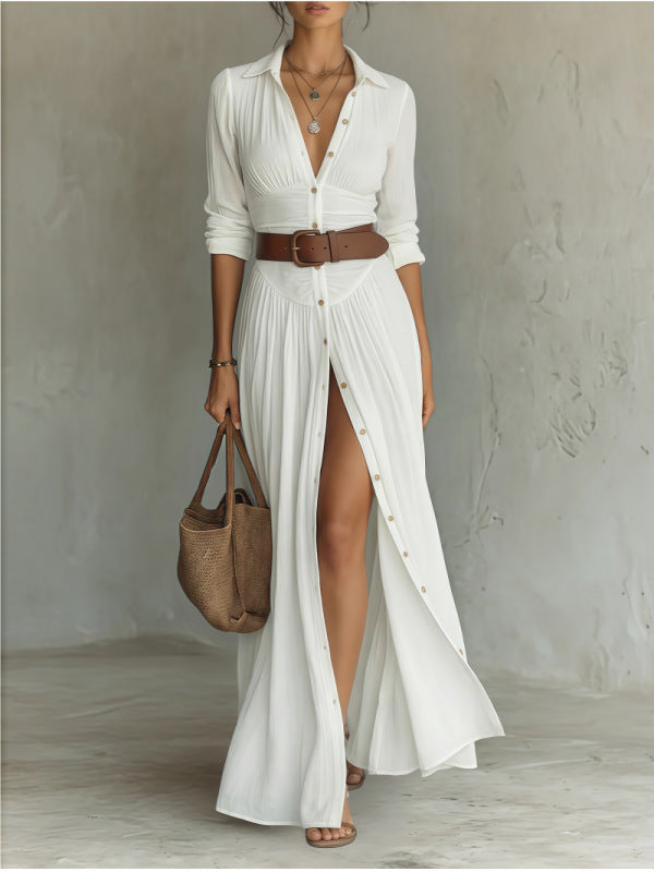 Miss Velora Olivia Maxi Dress in White