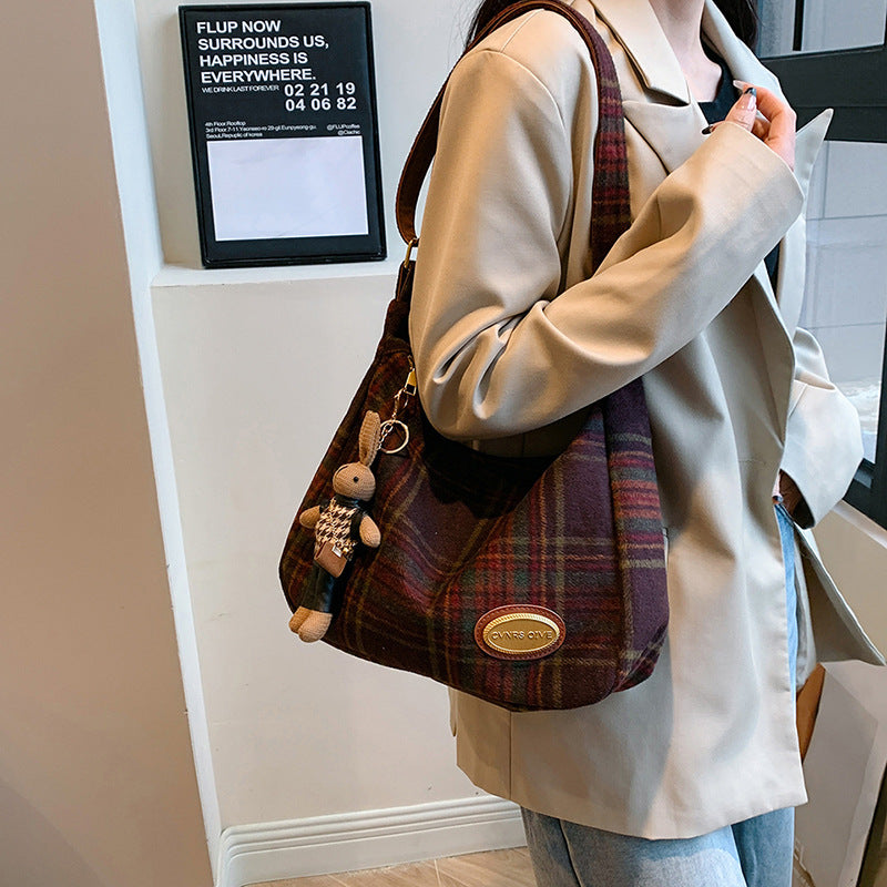 Miss Velora Alma Plaid Shoulder Bag, alternate product image 5