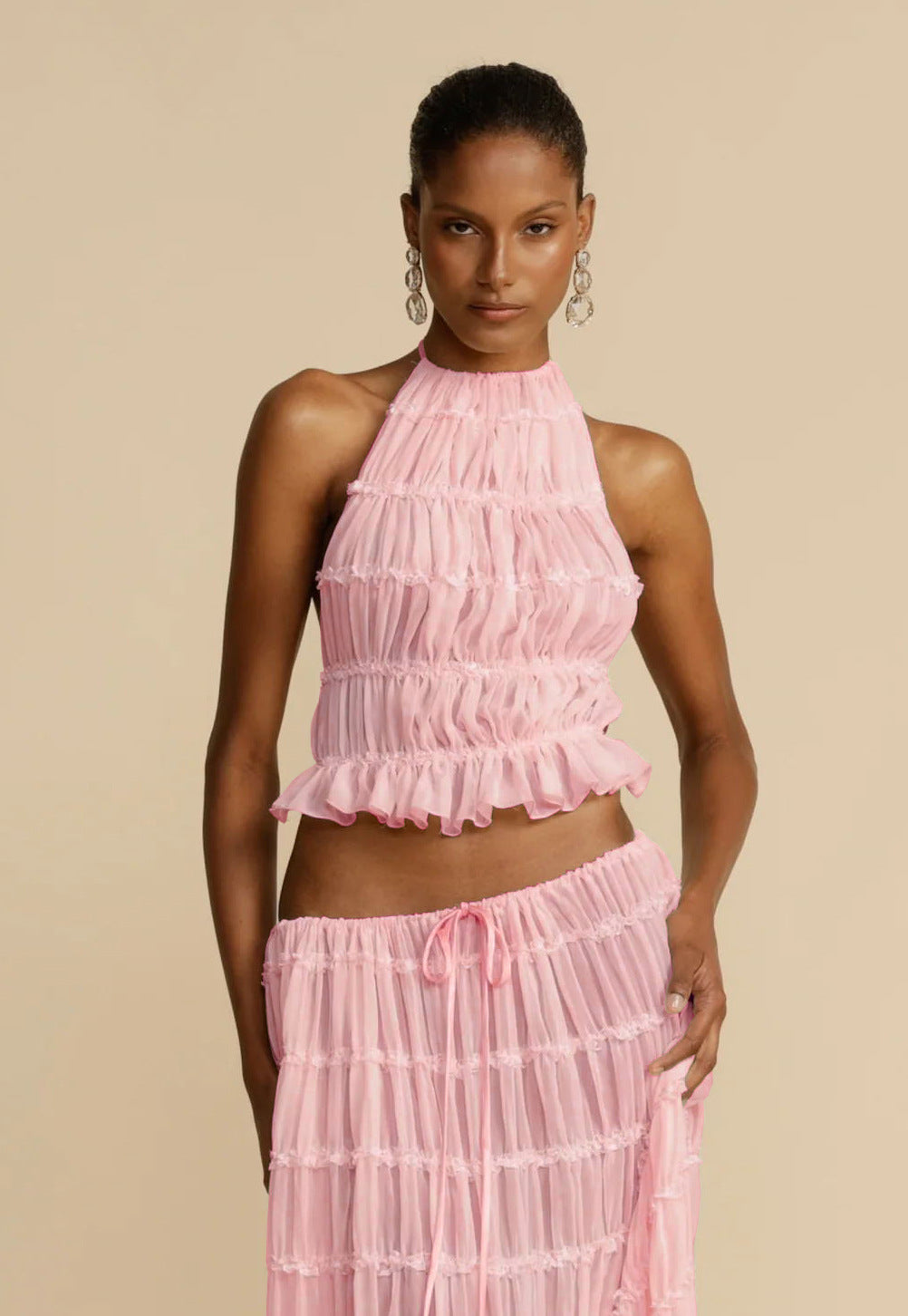Miss Velora Solea Set in Pink top