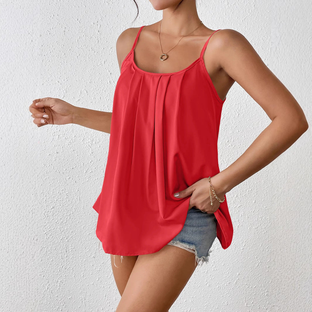 Miss Velora Paloma Pleated Cami, alternate product image 3